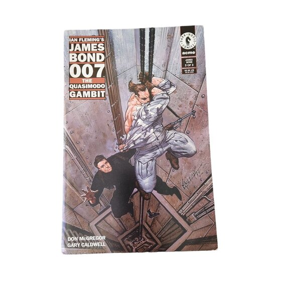 Dark Horse James Bond The Qusimodo Gambit #3 1995 Comic Book Bagged Boarded - Picture 1 of 2